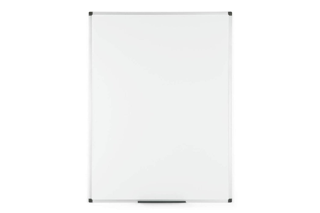 Best Value BI-Office MA0507170 1200 x 900 mm Maya Magnetic Dry Wipe Board Clip-On Pen Tray - White