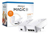 Devolo Magic 2 LAN Triple 2400 Mbits Ethernet White Powerline Network Adapter