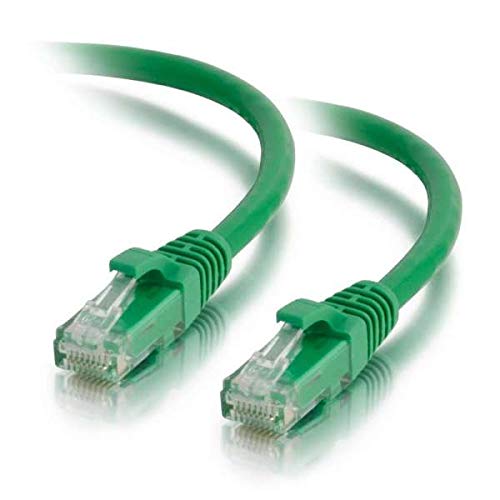 C2G Cat5e Booted Unshielded (UTP) Network Patch Cable - Patch cable - RJ-45 (M) to RJ-45 (M) - 5 m - UTP - CAT 5e - molded, snagless, stranded - green