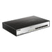 D-Link DGS 1008MP - Switch - unmanaged - rack-mountable - PoE (140 W)