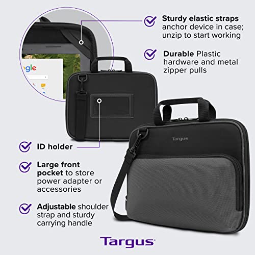 Targus Work-In Essentials - Notebook carrying case - 11.6" - grey, black