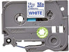 Best Value Brother TZe-233 Labelling Tape Cassette, 12 mm (W) x 8 m (L), Laminated, Brother Genuine Supplies - Blue on White