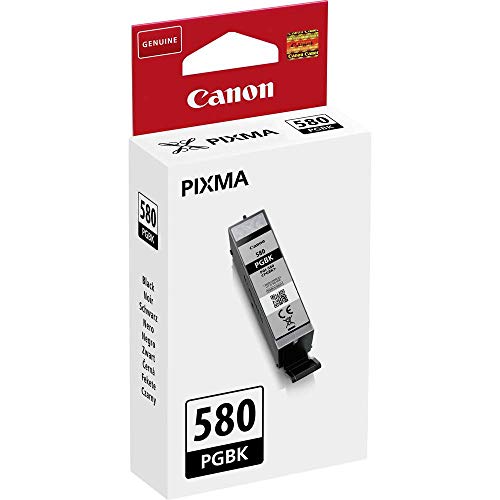 Canon PGI-580PGBK - 11.2 ml - black - original - ink tank - for PIXMA TS6251, TS6350, TS6351, TS8251, TS8252, TS8350, TS8351, TS8352, TS9550, TS9551