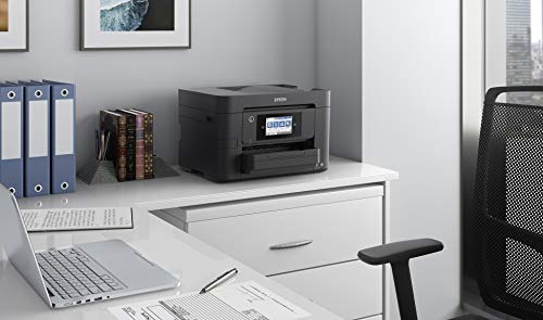 Epson WorkForce Pro WF-4820DWF, Inkjet Printers, MicroBusiness/Multi-fuction/Business/WorkForce, A4, 4 Ink Cartridges, KCYM, Print, Scan, Copy, Fax, Yes 