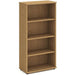 Impulse 1600mm Bookcase Oak I000759