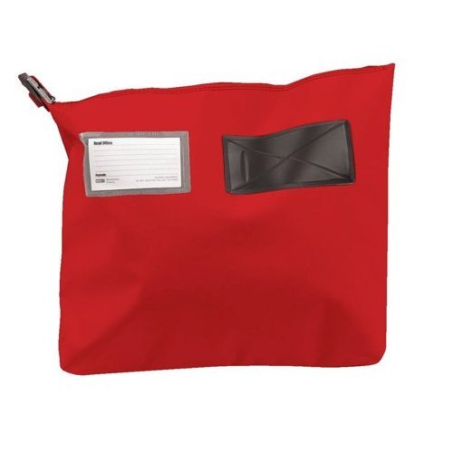 Best Value Versapak Medium Single Seam Mail Pouch - Red