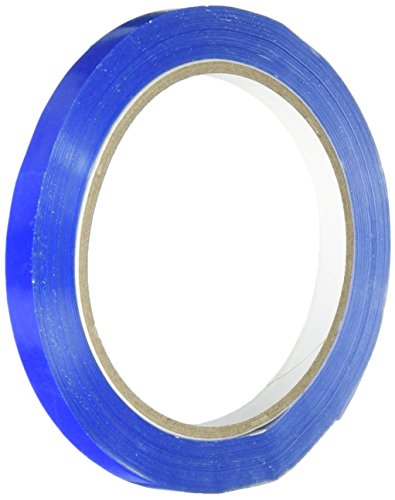 Best Value LSM 221507 9 mm x 66 m PVC Bag Neck Tape - Blue (Pack of 6)