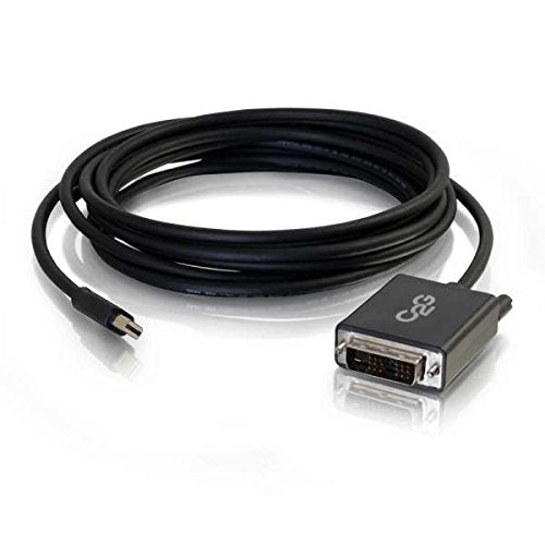 C2G 1m Mini DisplayPort to Single Link DVI-D Adapter Cable M/M - Mini DP to DVI - Black - DisplayPort cable - single link - Mini DisplayPort (M) to DVI-D (M) - 1 m - black