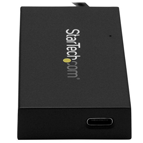 StarTech.com 4 Port USB Hub - USB 3.0 - USB A to 3x USB A and 1x USB C - Includes Power Adapter - USB Port Expander - USB Port Hub (HB30A3A1CSFS)