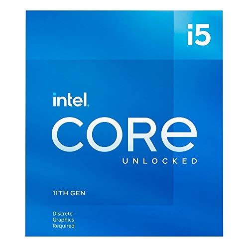 Intel Core i5 11600K - 3.9 GHz - 6-core - 12 threads - 12 MB cache - LGA1200 Socket - Box