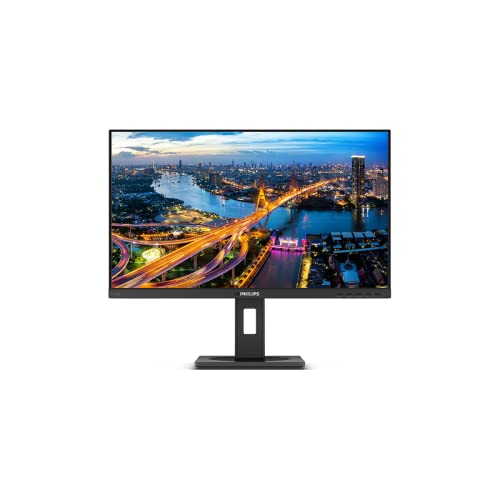 Philips B Line 246B1 - LED monitor - 24" (23.8" viewable) - 2560 x 1440 QHD @ 75 Hz - IPS - 250 cd/mï¿½ - 1000:1 - 4 ms - 2xHDMI, DisplayPort, USB-C - speakers - black texture