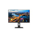 Philips B Line 246B1 - LED monitor - 24" (23.8" viewable) - 2560 x 1440 QHD @ 75 Hz - IPS - 250 cd/mï¿½ - 1000:1 - 4 ms - 2xHDMI, DisplayPort, USB-C - speakers - black texture