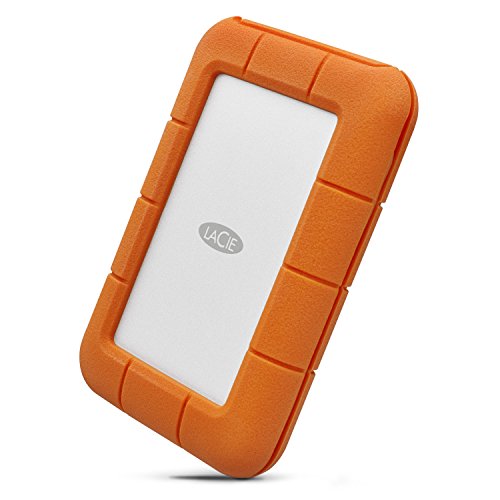 Best Value LaCie STFR5000800 5 TB Rugged Mini USB 3.1 (USB-C + USB 3.0) Portable 2.5 Inch Shock, Drop and Crush Resistant External Hard Drive for PC and Mac