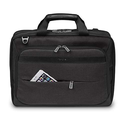 Targus CitySmart High Capacity Topload - Notebook carrying case - 14" - 15.6" - grey, black