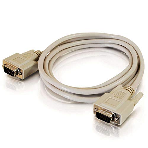 C2G Economy - VGA cable - HD-15 (VGA) (M) to HD-15 (VGA) (M) - 3 m - molded, thumbscrews