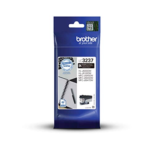 Brother LC3237BK - Black - original - ink cartridge - for Brother HL-J6000DW, HL-J6100DW, MFC-J5945DW, MFC-J6945DW, MFC-J6947DW