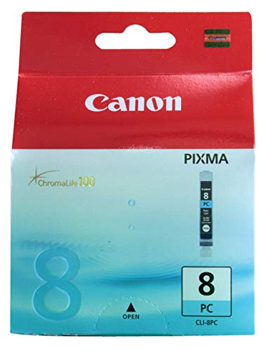 Canon CLI-8 PC - 0624B001 - 1 x Photo Cyan - Ink tank - For PIXMA iP6600D,iP6700D,MP950,MP960,MP970,Pro9000,Pro9000 Mark II