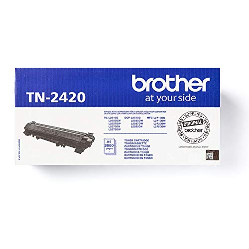 Brother TN2420 - High Yield - black - original - toner cartridge - for Brother DCP-L2510, L2530, L2537, L2550, HL-L2350, L2370, L2375, MFC-L2713, L2730, L2750