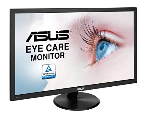 ASUS VP247HAE - LED monitor - 23.6" - 1920 x 1080 Full HD (1080p) - VA - 250 cd/m - 3000:1 - 5 ms - HDMI, VGA - black