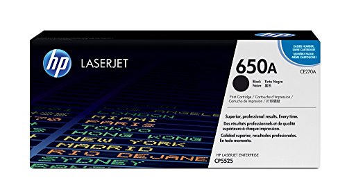 Best Value HP CE270A 650A Original LaserJet Toner Cartridge, Black, Pack of 1