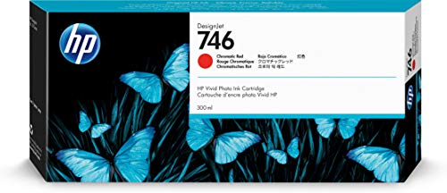 HP 746 - 300 ml - chromatic red - original - DesignJet - ink cartridge - for DesignJet HD Pro MFP, Z6, Z6dr, Z9+, Z9+dr