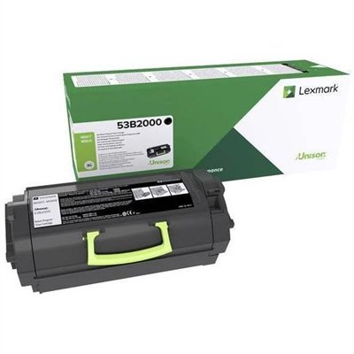 Best Value Lexmark 53B2000 Toner Cartridge - Black