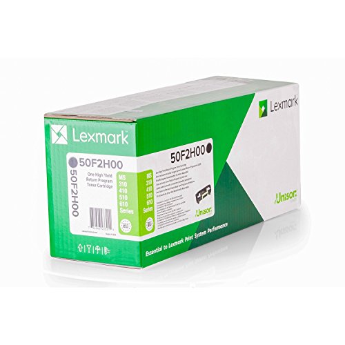 Best Value Lexmark 50F2H00 High Capacity Laser Toner Cartridge - Black