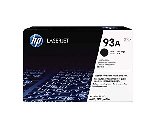 HP 93A - CZ192A - 1 x Black - Toner cartridge - For LaserJet Pro M435nw