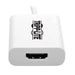 Tripp Lite USB C to HDMI Video Adapter Converter 4Kx2K M/F, USB-C to HDMI, USB Type-C to HDMI, USB Type C to HDMI 6in - External video adapter - USB-C 3.1 - HDMI - white