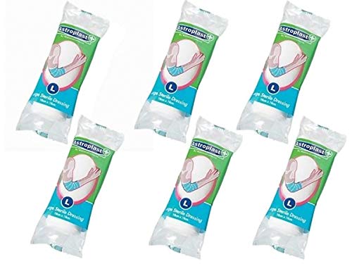 Best Value Astroplast Large White Dressings - Pack of 6