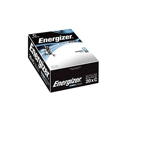 Best Value Energizer Max Plus C Alkaline Batteries - Pack of 20