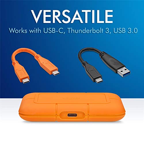 1Tb Orange Rugged Nvme Usb C Ext Ssd