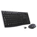 Best Value Logitech MK270 Wireless Keyboard and Mouse Combo for Windows, 2.4 GHz Wireless, Compact Wireless Mouse, 8 Multimedia & Shortcut Keys, 2-Year Battery Life, PC/Laptop, QWERTZ German Layout - Black