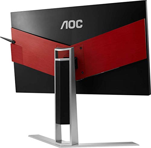 AOC Gaming AG251FG - AGON Series - LED monitor - 24.5" - 1920 x 1080 @ 240 Hz - TN - 400 cd/m - 1000:1 - 1 ms - HDMI, DisplayPort - speakers - black, red