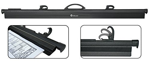 Best Value Arnos Hang-A-Plan QuickFile Front Load Binder with Cam Lever Full-length Clamp W950mm A0 Black Ref D202B