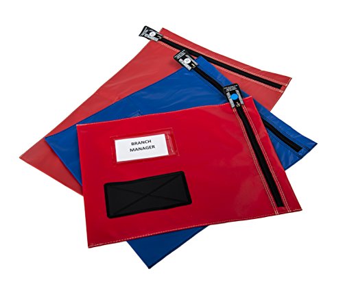 Best Value Versapak Mailing Pouch Durable PVC-coated Nylon 355x470mm Red Ref CVF3_RDS