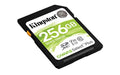 Kingston Canvas Select Plus - Flash memory card - 256 GB - Video Class V30 / UHS-I U3 / Class10 - SDXC UHS-I