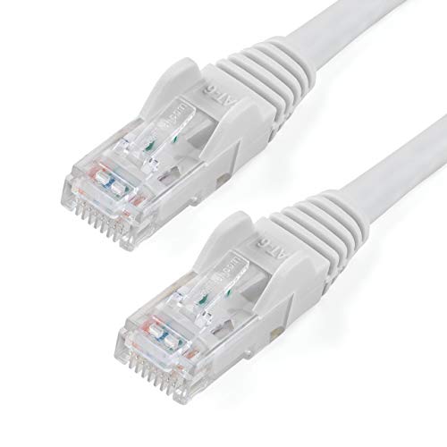 StarTech 15m White Gbit Snagless UTP Cat6 Cable