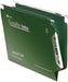 Best Value Rexel 3000121 Crystalfile Extra 330 Lateral Suspension File, 150 Sheet Capacity, 15 mm V-Base Polypropylene, Pack of 25, Green