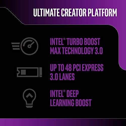 Intel Core i9 10900X X-series - 3.7 GHz - 10-core - 20 threads - 19.25 MB cache - LGA2066 Socket - Box