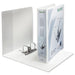 Best Value Leitz Presentation Lever Arch File 180 Degree Opening 80mm Spine A4 White Ref 42250001 [Pack 10]