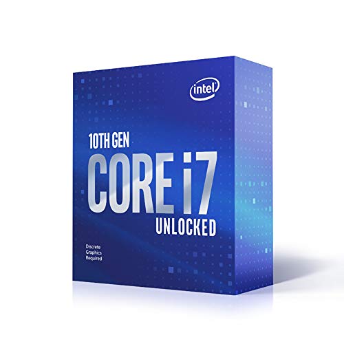 Intel Core i7 10700KF - 3.8 GHz - 8-core - 16 threads - 16 MB cache - LGA1200 Socket - Box