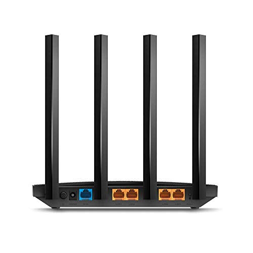 TP-Link Archer C6 V3.20 - Wireless router - 4-port switch - GigE - 802.11a/b/g/n/ac - Dual Band