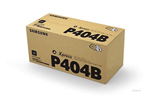 Best Value Samsung SU364A CLT-P404B Toner Cartridges, Black, Pack of 2