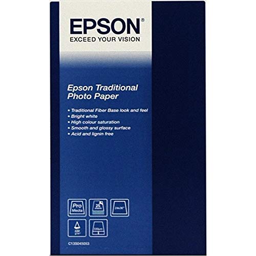 Epson Traditional Photo Paper - Photo paper - A2 (420 x 594 mm) - 330 g/m2 - 25 sheet(s)