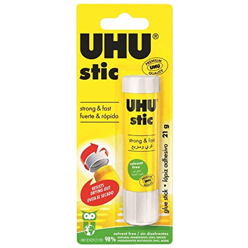 Pack 120 UHU Glue Stick 40g