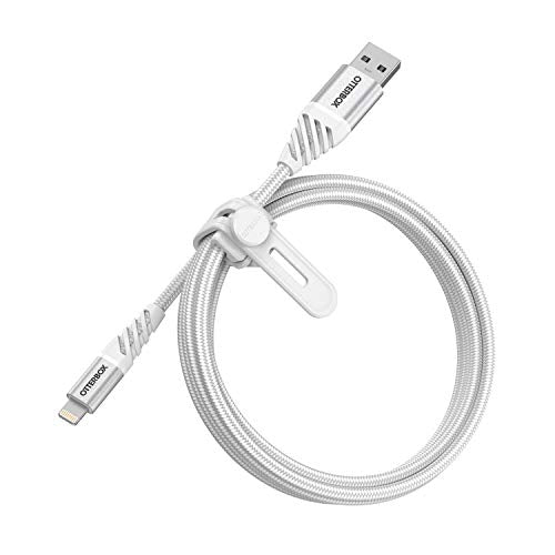 OtterBox Premium - Lightning cable - USB male to Lightning male - 1 m - cloud white - for Apple iPad/iPhone/iPod (Lightning)