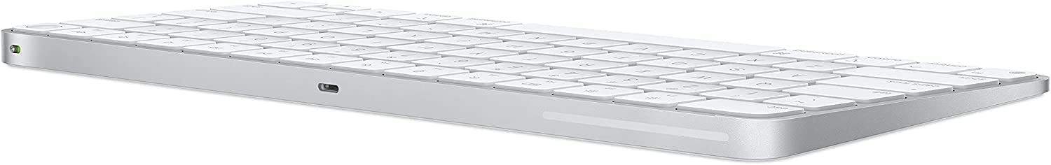 Apple Magic Keyboard with Touch ID - Keyboard - Bluetooth, USB-C - QWERTY - Spanish - for iMac (Early 2021), Mac mini (Late 2020), MacBook Air (Late 2020), MacBook Pro