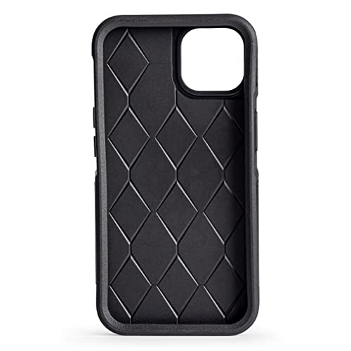 techair Classic Essential - Back cover for mobile phone - polycarbonate - black - for Apple iPhone 13 mini