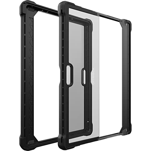 OtterBox Symmetry Series Studio - Back cover for tablet - black crystal (clear/black) - for Microsoft Surface Pro 8